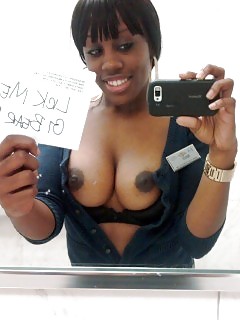 Nasty Ebony Self Ebony Creaming Pussy