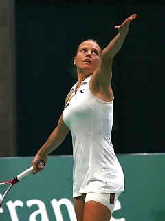 Sexy Girls Tennis Ebony Tickling