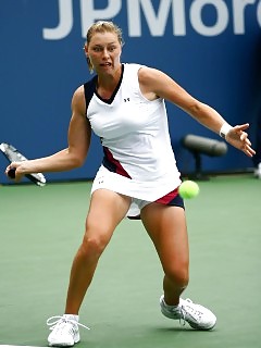 Sexy Girls Tennis Ebony Tickling