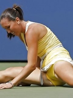 Sexy Girls Tennis Tiny Ebony