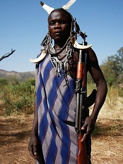 Shocking Africa Ebony Strapon Femdom