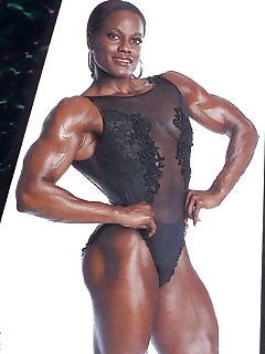Muscle Black Women Sexy Black Booty