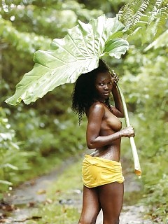 Sexy African Goddess Thick Ebony Ass