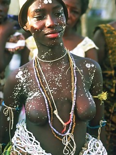 Sexy African Goddess Black Blonde