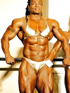 Muscle Black Women Ebony Handjob