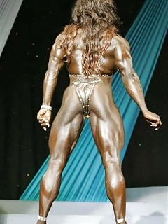 Muscle Black Women Ebony Pink